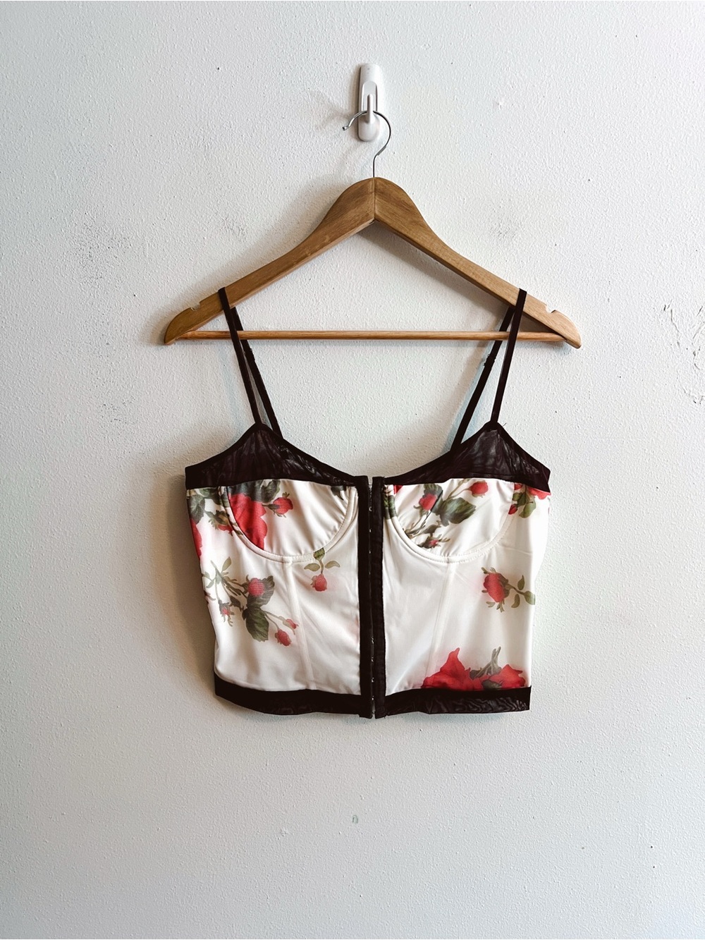 nwt princess polly colton corset floral tank